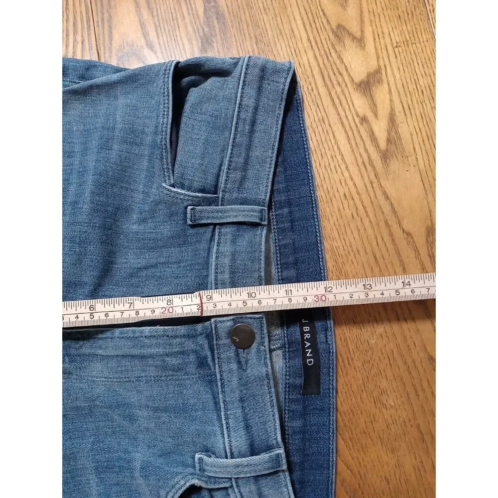 J BRAND Jeans Womens 30 BLUE Summer Spring Preowned FLARE FLARED ? Winter Used - Picture 5 of 8